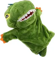 Milisten Plush Dinosaur Hand Puppet for Interactive Soft Puppet for Imaginative Role Play and Storytelling Activities Enhances Communication Skills and Parent Bonding