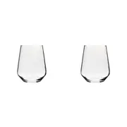 2 x 4pc Wiltshire Classico Durable Stemless Wine Drinking Glasses Set 435ml