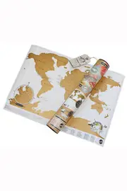 Scratch Travel Map--IS-IS10007-S14