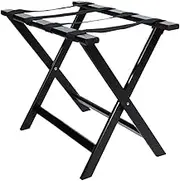 Luggage Rack Suitcase Stand Hotel Wooden Luggage Racks Folding Luggage Rack Storage Rack for Guest Room Bedroom Luggage Shelf Luggage Stand