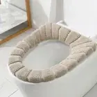 Closestool Mat Knitted Fine Workmanship Universal Toilet Seat Cover Eco-friendly