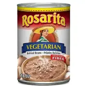 12 Pack ) Rosarita Vegetarian Refried Beans, 16 Oz. Excellent source of fiber