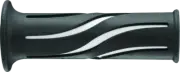 BikeMaster 7/8in Wave Grips - Black/White | 105937