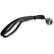 CYCLE VISIONS 2040-1187 CV-4540 Lucifer Lights Lucifer Light - Chrome/Red