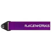 Raceworks Purple Flexible Tow Strap - VPR-021PU