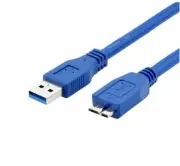 USB 3.0 Cable Cord Câble USB-Kable Lead for WD Easystore 1TB 2TB 3TB Hard Drive