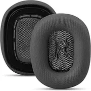 Premium Replacement Ear Cushions for Apple AirPods Max Headphone, Protein Leather Memory Foam Earpads with Excellent Noise Isolation (Black1)