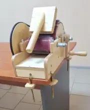 Wooden Drum Carder Wool Carding Machine ~ 96 TPI Fiber Combing "Narrow"