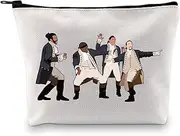 GJTIM Musical Gift Musical Theatre Makeup Bag Theatre Accessory Zipper Pouch for Musical Fans, HamMusical Makeup