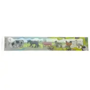 Farm Animal Toy Set 6pc