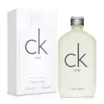 【CALVIN KLEIN 凱文克萊】CK ONE 中性淡香水100ML(平行輸入)