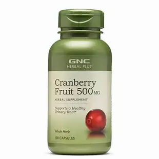 美國丸🇺🇸  GNC 健安喜 蔓越莓 膠囊 Cranberry fruit 500mg 私密處保養 100顆