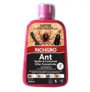 New Richgro Ant Spider and Cockroach Killer Concentrate 500ml + Free Shipping