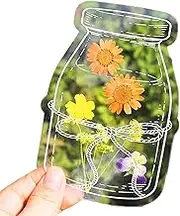 Dried Flower Bookmarks,Pressed Dried Flowers Book Markers | Craft Supplies, Arts & Crafts Handmade, Scrapbooking Page Markers Decorations