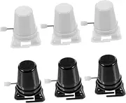 COMNESTBI 6pcs Boys and Girls Plaything Clockwork Movement DIY Wind-up Robot Mechanism for Clay Craft Toy Accessories