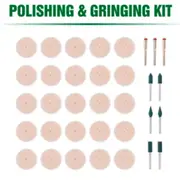 34 Piece Polishing Wheel Buffing Pad Drill Bits for Dremel Rotary Tools