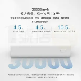 小米 正品 行動電源3 30000安培 快充版 18W 行動電源 移動電源 充電寶【APP下單9%點數回饋】