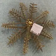 Dillards Big Christmas Tree Topper Star Snow Flack