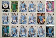 Topps Match Attax 2023 2024 Manchester City Full Base Card Team Set