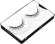 SEWACC 1 Pair Doll False Eyelashes Doll Eyelash Strips Faux Lashes Fake Doll Accessories Doll Making Accessories Dolls Eye Make up Accessory DIY Lash Extension Kit False Lashes Pp Black