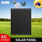 250W Fixed Solar Panel Mono 12V Battery Charging Boat Camping Caravan Power Home