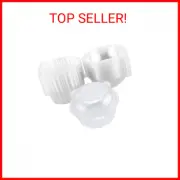 Hewnda 50 Pack Clear Plastic Single Individual Cupcake Muffin Dome Holders Cases