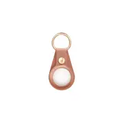UNIQ AirTag Domus Leatherette Pink