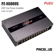 PUZU PZ-X6800S DSP Car Power Amplifier 6IN 10OUT for Premium Audio Sound System