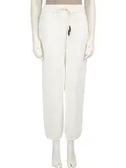 Max Mara Leisure White Relaxed Joggers