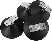 SUPVOX 4pcs Adjustable Swivel Leg Levelers for Foosball Tables Heavy Duty Height Adjusters with Design Elegant Practical for All Floor Types