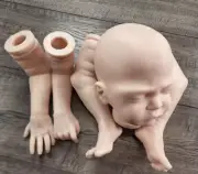 Bountiful Babies NEW!! Reborn Doll Kit Sweet Pea Asleep Doll Kit There are marks