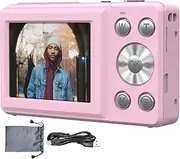 Digittal Camera 4K - High-Quality Vlogging Compact CAamera | Easy-to-Use Compact Digital Point and Camera | Kids Digital Cameera for Fun, Learning, and Creative Photography