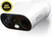 2K Wireless Security Camera Outdoor AI Human Detection, Free Cloud/Local Storage