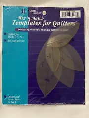 NEW June Tailor Mix ‘n Match Templates For Quilters 6/Pkg JT-414 SEALED