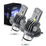 AUIMSOCO H4 9003 Super White 10000K Kit LED Headlight Bulbs High Low Beam Combo (for: Smart)
