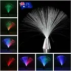 LED Sensory Colour Changing Fibre Optic Lamp Crystal Mood Night Light Decor
