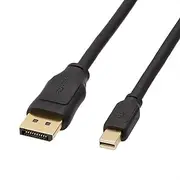 AmazonBasics Mini DisplayPort to DisplayPort Cable - 6 Feet