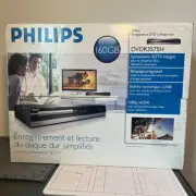 NEW Philips DVDR3575H HDD & DVD Recorder HDMI With Remote 160 GB Hard Disc Drive