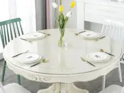 1.5mm Thick Waterproof Clear Table Cover for Dining & Office - 60 Inches