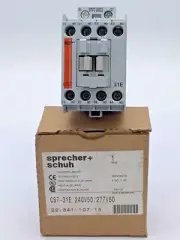 Sprecher+Schuh CS7-31E Control Relay 3xNO 1xNC 240V50HZ/277V60HZ Coil