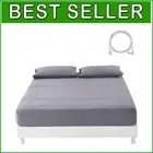 King Size Grounding Fitted Sheets - Organic Cotton & Silver Fiber with 15ft Cord