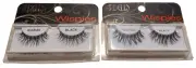 2 Pack Ardell Wispies False Eyelashes - BLACK