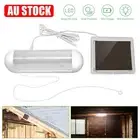 Solar Powered LED Shed Light Wall Mounted Garage Shed Barn Lamp with Pull Switch