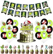 Decorative Birthday The Real Ghostbusters Birthday Decoration Ghostbusters Balloons Ghostbusters Birthday Balloons The Real Ghostbusters Party Decoration Ghostbusters Birthday Garland Cake Topper