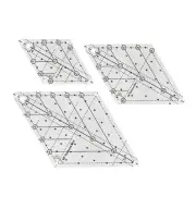 Acrylic Patchwork Ruler 60 Degree Quilting Template Ruler Quilting Ruler