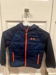 Under Armour Storm Jacket Youth Size 4 Techno Teal NWT MSRP $75!!!!!