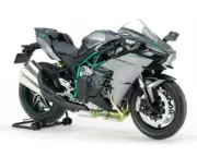 Tamiya 1/12 Kawasaki Ninja H2 Carbon Motorcycle Model Kit [TAM14136]