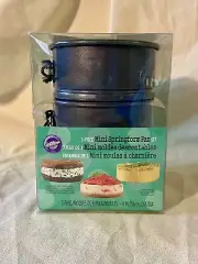 Wilton 3 Piece Mini Springform Pan Set, New in Box