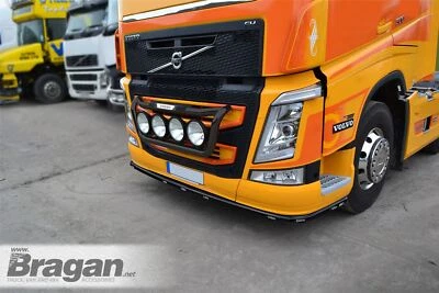 Low Light Bar + LED + Down Lights For Volvo FH5 2021+ Spoiler Under Bumper BLACK