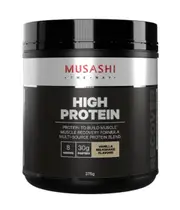 Musashi High Protein Powder Vanilla Milkshake 375g